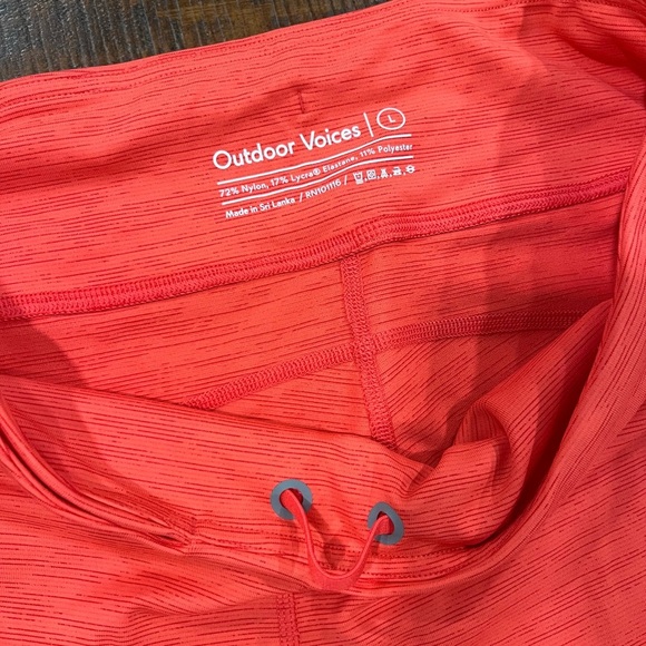 Outdoor Voices coral Leggings High-Waisted Seamless - Picture 2 of 4